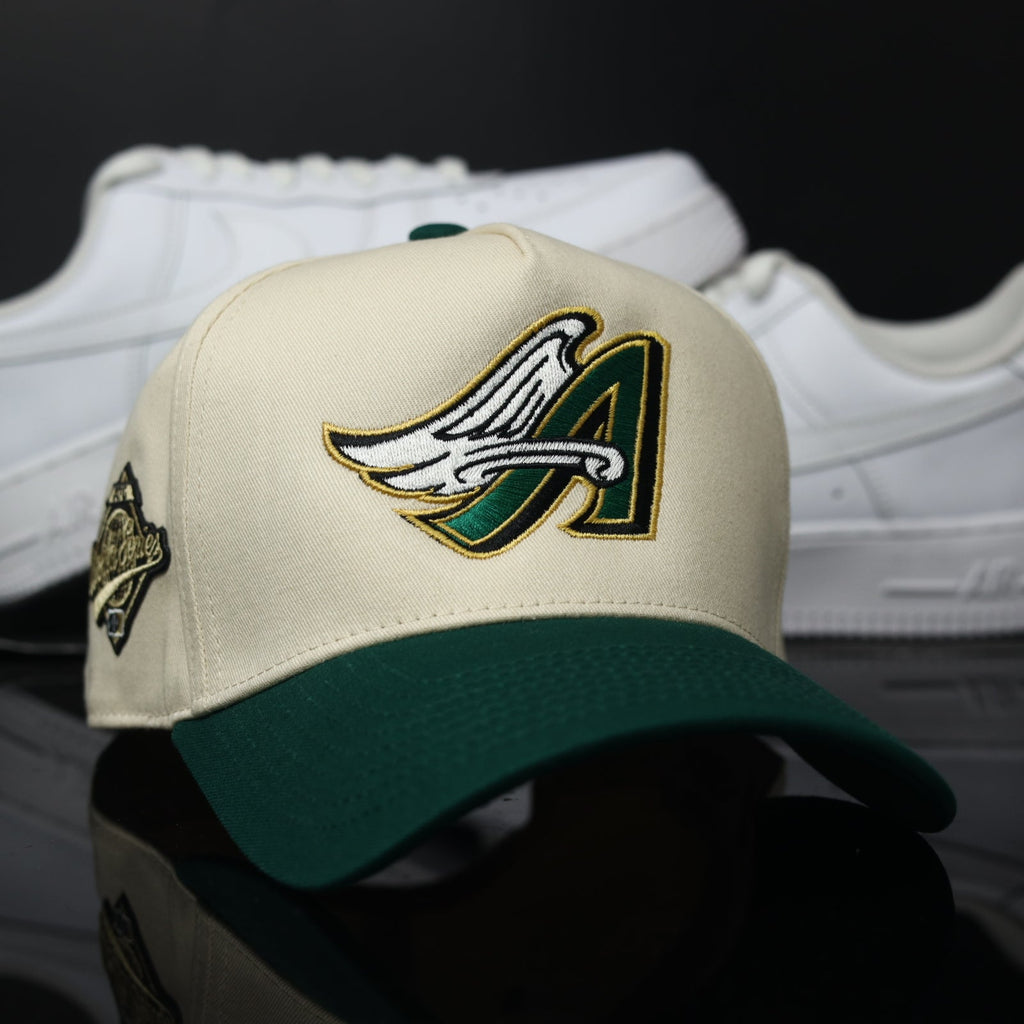 5 Panel 90s Angels Snapback Forest Cream