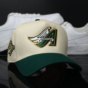 5 Panel 90s Angels Snapback Forest Cream