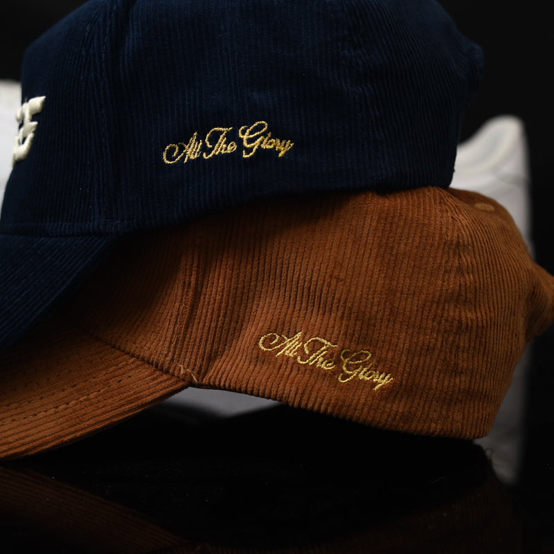 A's Snapback Forest Corduroy