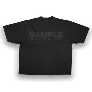 Black Out SAMPLE NFR Oversized Heavy Tee