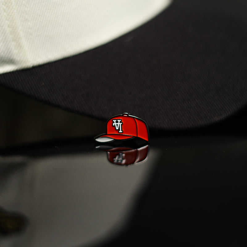LA Hat Pin Red