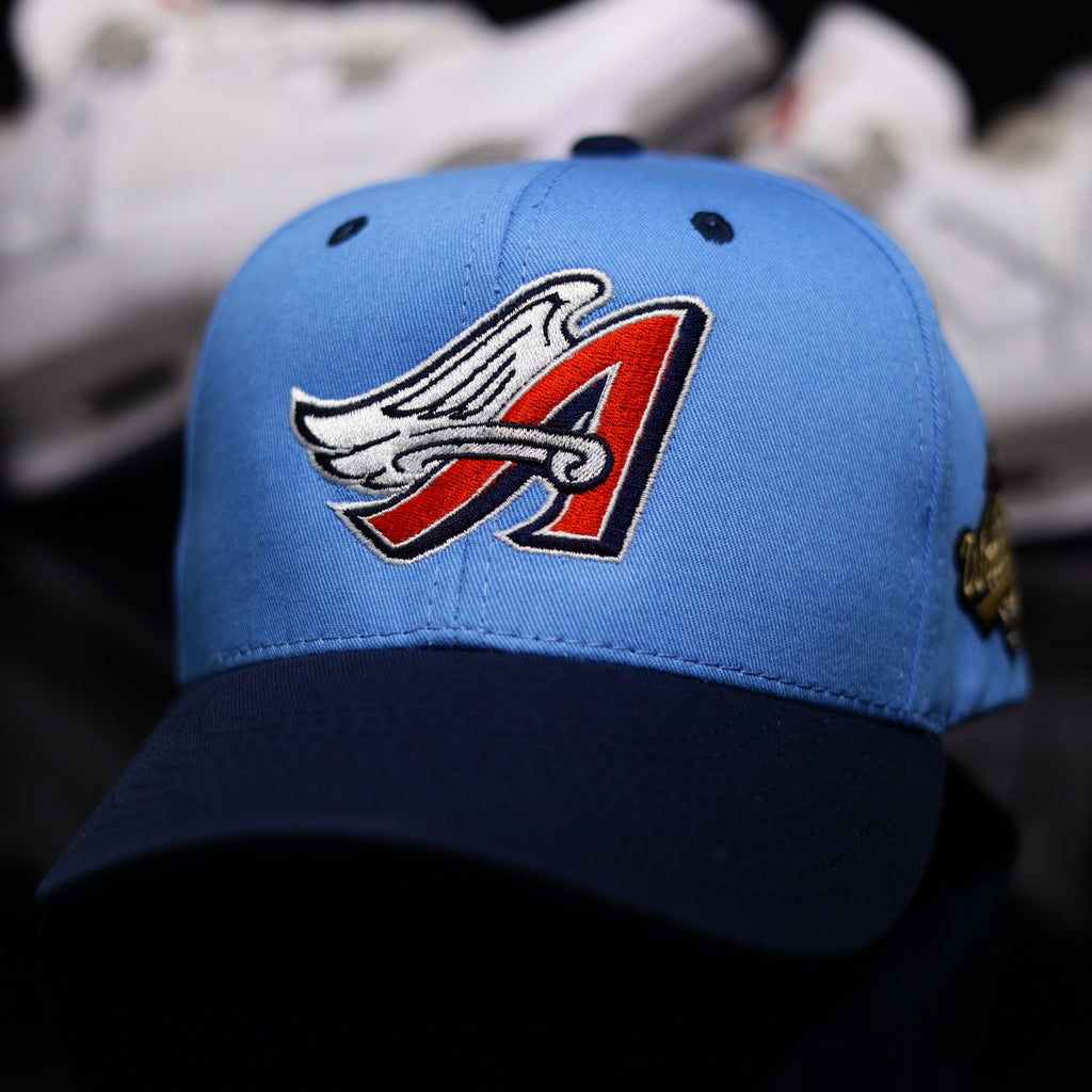 Mini Patch Angels 90s Snapback Baby Blue
