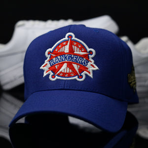 Texas Rangers Badge Snapback Royal (Green UV)